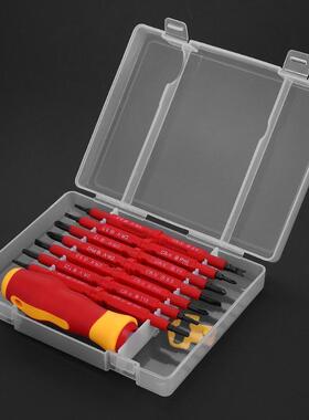 8 in 1 Set Multi-Purpose CR-V Insulated Screw Head Type Elec