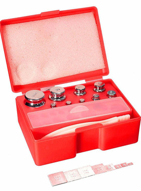 17Pcs 211.1g 10mg-100g M2 Set Grams Calibration Weight Scale