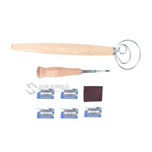 Bread Lame Danish Whisk Set Danish Dough Whisk Mixer Blender