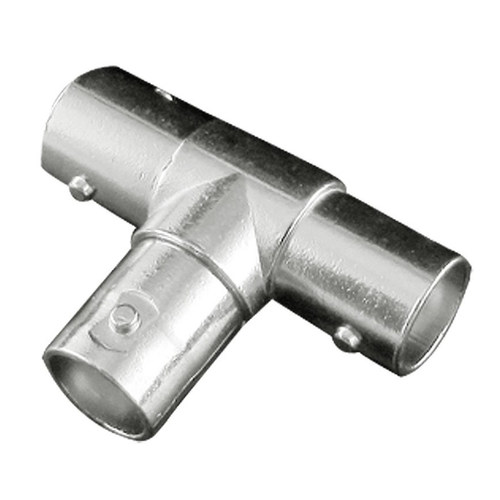 Triple Female F T RF Coaxial Adapter Connector Splitter