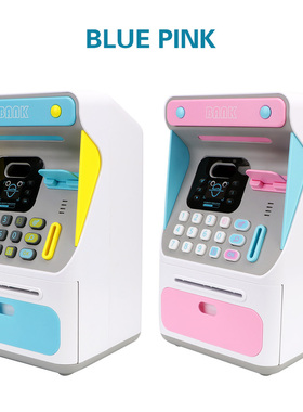 New ATM Machine Cash Box Auto Scroll Paper Banknote Gift