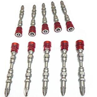 10pcs Drywall Bit 65mm Phillips Bits Plasterboard Head Screw