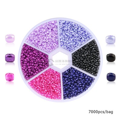2mm Glass Seed Beads Belt box set charm seedbeads Rondelle B