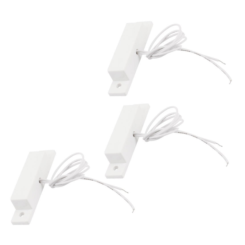 3pcs NO normally open Wired Security Alarm door magnetic con