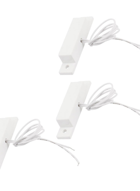 3pcs NO normally open Wired Security Alarm door magnetic con