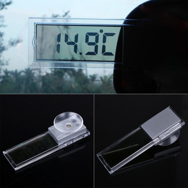 Osculum Type Car Thermometer 20 to 110 Celsius Degree LCD Ve