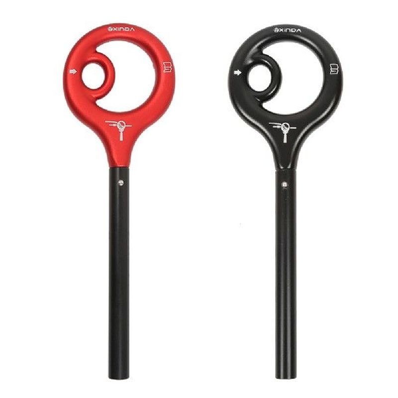 XINDA Rock Climbing 9-Ring Rigging Descender 150kg Rock