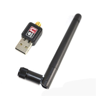 Adapter WiFi 150Mbps 2dbi 802.11n Card Mini USB LAN