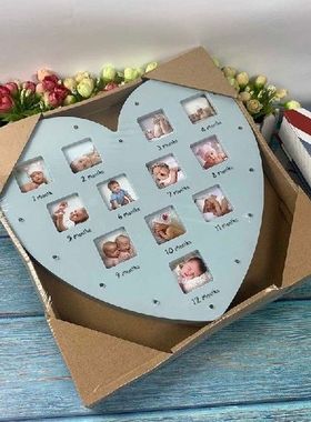 My First Year Baby Keepsake Frame with Light 0-12 Months