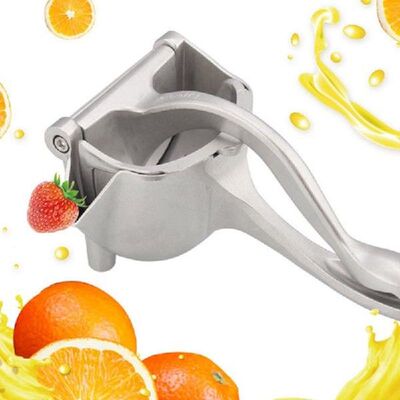 Silver Metal Manual Juicer Fruit Squeezer Juice Squeezer Lem