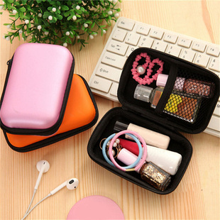 Headphones Storage Box USB Hard Case Earphone Bag Key Coin