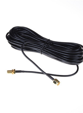 6m Standard RP-SMA Male to Female MF Jack Wifi Antenna Exten