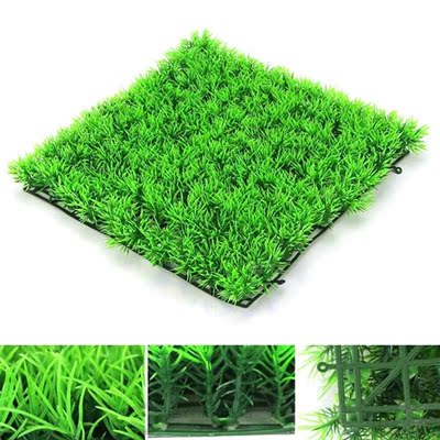 1pc 25x25cm Grass Mat Green Artificial Lawns Turf Carpets Fa