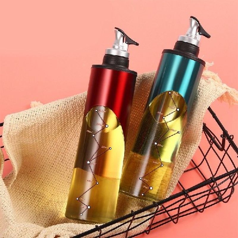650ml Olive Oil Dispenser Leakproof Soy Sauce Container