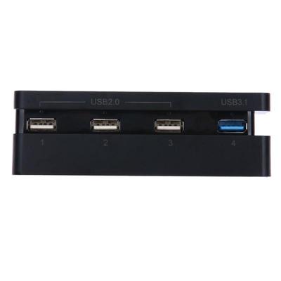 4 Port USB Hub For PS4 Charger Controller Splitter Expansion