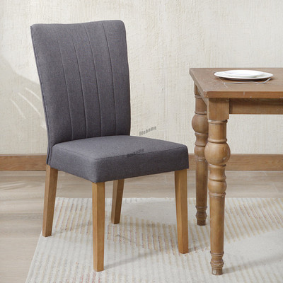 Nordic Dining Chairs Kitchen Furniture Backrest Solid Wood