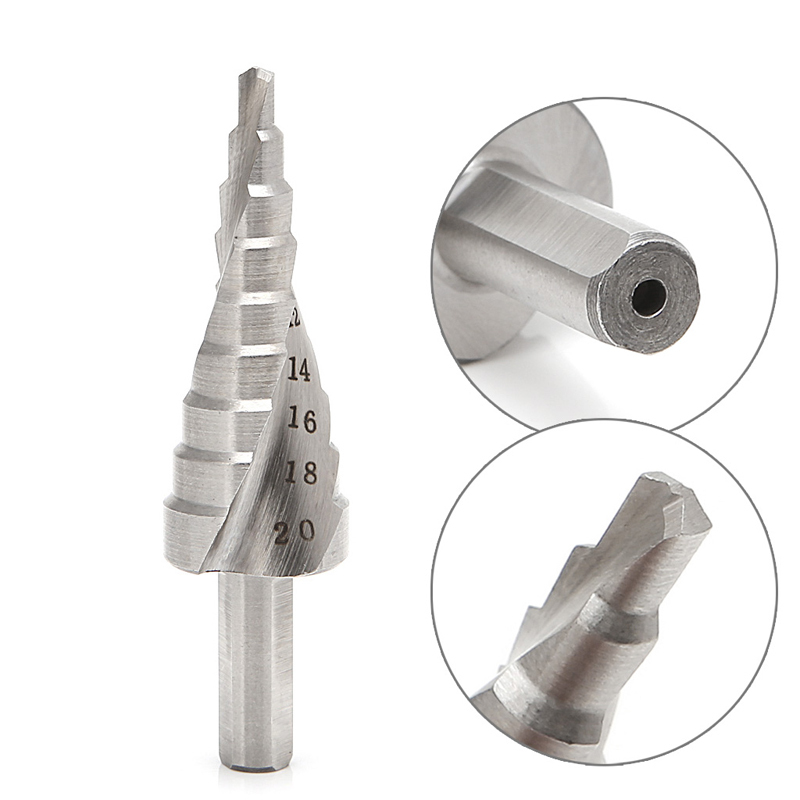 4-20mm Hexagon Screw HSS Power Tool Spiral Grooved Steel H02-封面