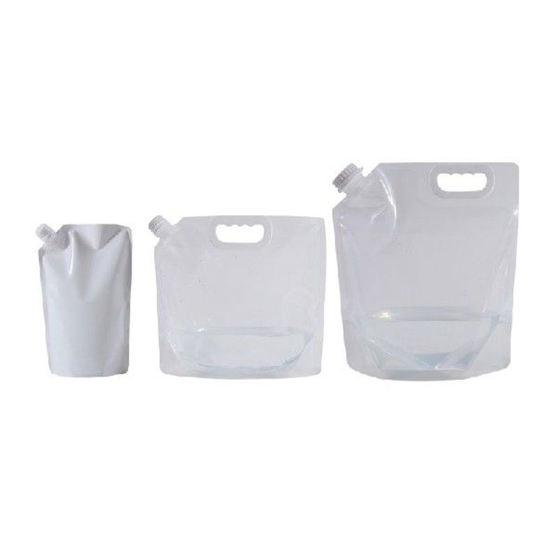 2.5L 5L Packaging Bag Stand Up Spout Pouch Plastic Hand