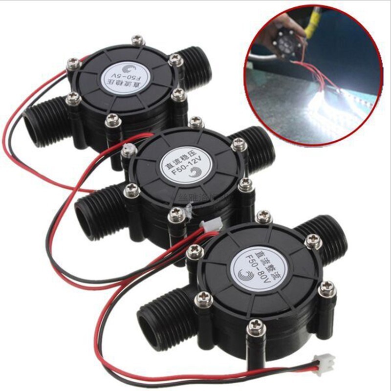 Newest Hot 1PC 80v/12v /5V 10W DC Micro Hydro Generator Tap