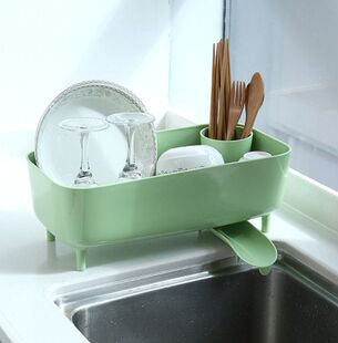 Dish Rack Kitchen Storage Holder Drainer Bowl Tableware