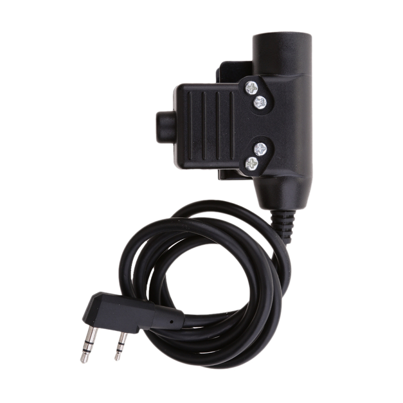 U94 PTT Cable Plug for Z Tactical Bowman II HD01 HD02 Headse