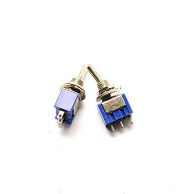 5pcs Mini MTS-102 3-Pin SPDT ON-ON 6A 125VAC Miniature Toggl
