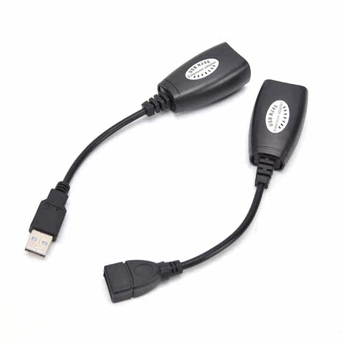 USB To RJ45 Extension Adapter Cable Signal Amplifier Connect