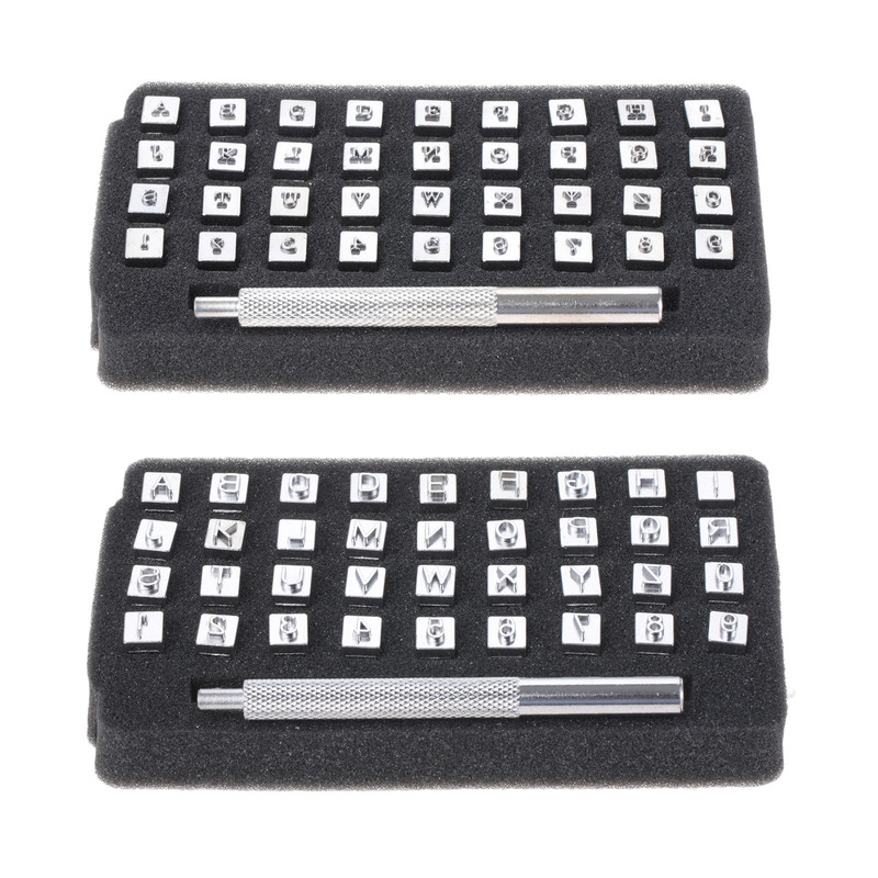 36Pcs/Set 3/6mm Carbon steel Leather Craft Tool Set