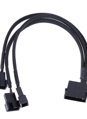 Adapter Cable 30cm Molex 4 Pin To 3 x 3/4-pin 5v12v Usb Slee