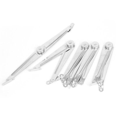Cupboard Door Drop Front Desk Lid Support Hinge Stay 5pcs
