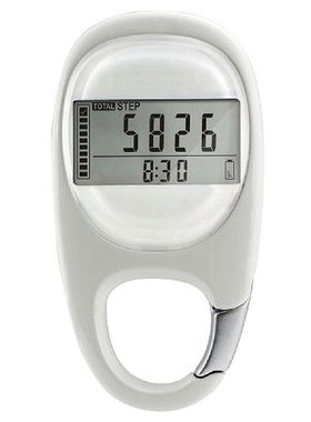 Simple Walking Pedometer With Clip Accurately Track Steps