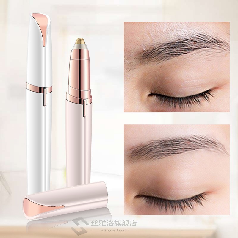 Painless Electric Brow Trimmer Eyebrow Razor Shaver Hair Rem