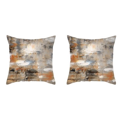 Hot Homeware Sofa Pillow Cover Abstract Peach Skin Pillow