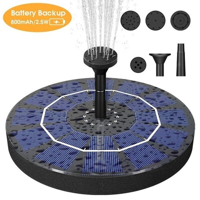 Mini Solar Fountain Pump Solar Powered Water Fountain