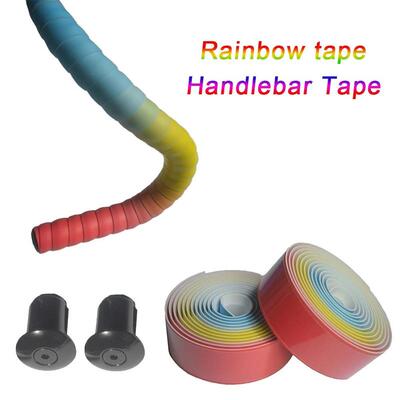 Rainbow Bike Handlebar Tape Comfort Gel Road Bike Handlebar