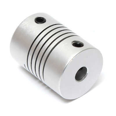 5mm x 7mm Flexible Shaft Coupling OD19mm x L25mm CNC Stepper