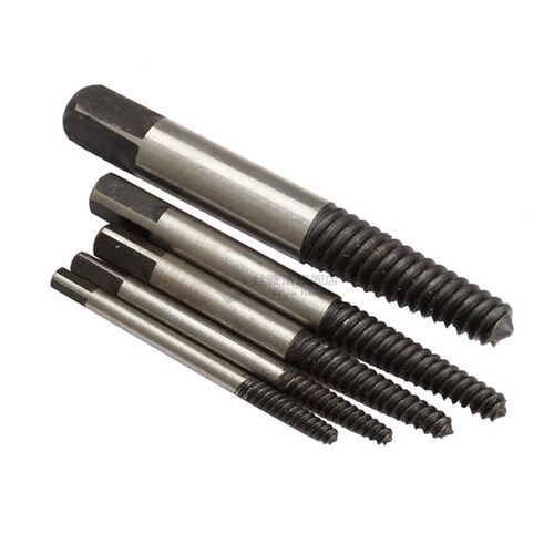 1 Set/5 Pcs 3mm-18mm Steel Screw Extractor Set Bolt Stud Re