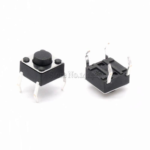 1000Pcs Tactile Push Button Switch Momentary Tact 6x6x4.3mm