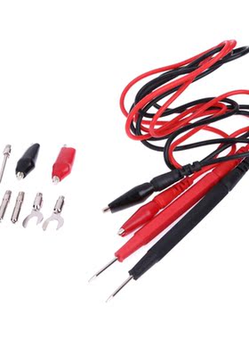 16pcs Multimeter Probe Test Lead Cable Alligator Clip Meter
