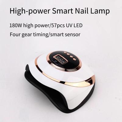 180W Manicure Phototherapy Light Device LCD Smart Sensor
