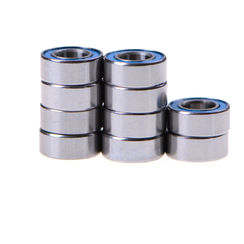 10PCS 5x10x4 mm MR105-2RS Miniature Ball Bearings Rubber Sea
