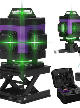 12/16 Lines 4D Laser Level Level Self-Leveling 360 Horizonta