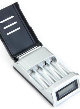 LCD Display With 4 Slots  Intelligent Battery Charger For AA