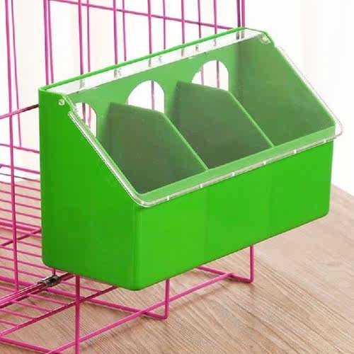 Plastic Hanging Feeders for Parakeet Pigeon Water Cups Feed