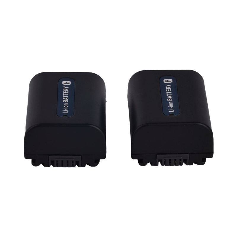 2x for sony np-fh50 dslr a290 a330 a390 npfh50 np-fh30,np-fh