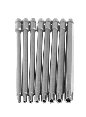 8Pcs 150mm Long Torx Security Electric Screwdriver Drill Bit