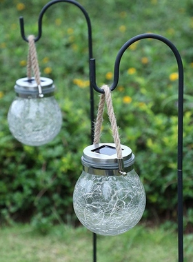 Hot Shepherds Hook 6 Pack Crack Lamp Outdoor Hanging Lights