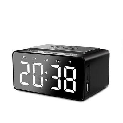 Wireless Charger Bluetooth Subwoofer Speaker 2 Alarm Clock S