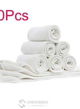 10pcs White Disposable Face Towel Hair Salon Towels 30X70cm
