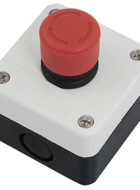 NC Emergency Stop Sign Latching Button Switch Station 600V 1